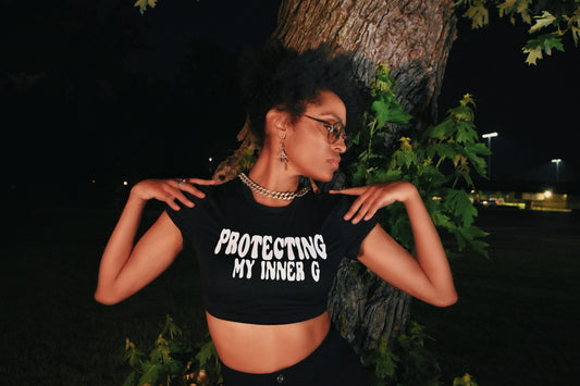 Protecting My Inner-G Crop Top
